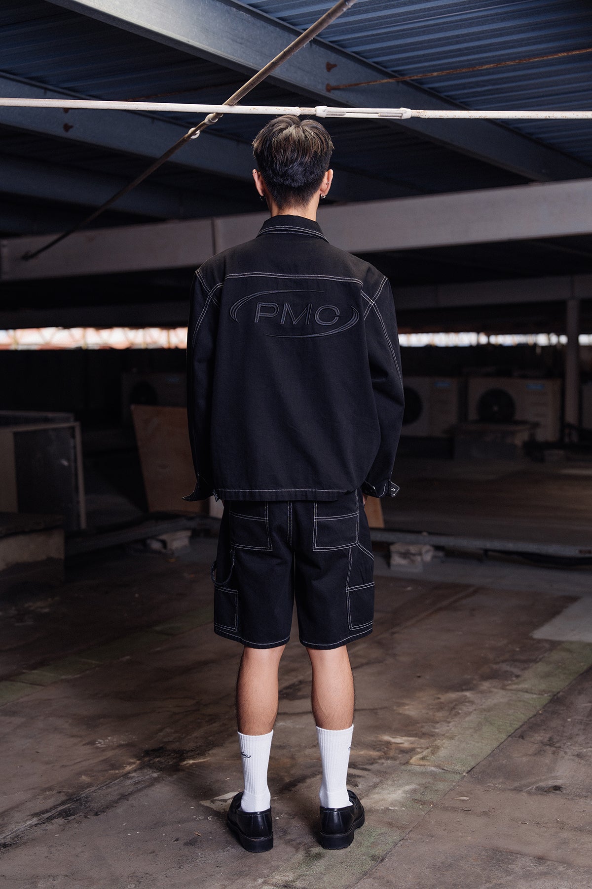 Swift Logo Jorts Black
