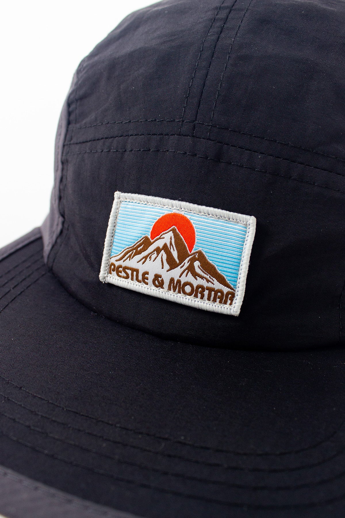 Mountaineering 5 Panel Cap Black/Grey