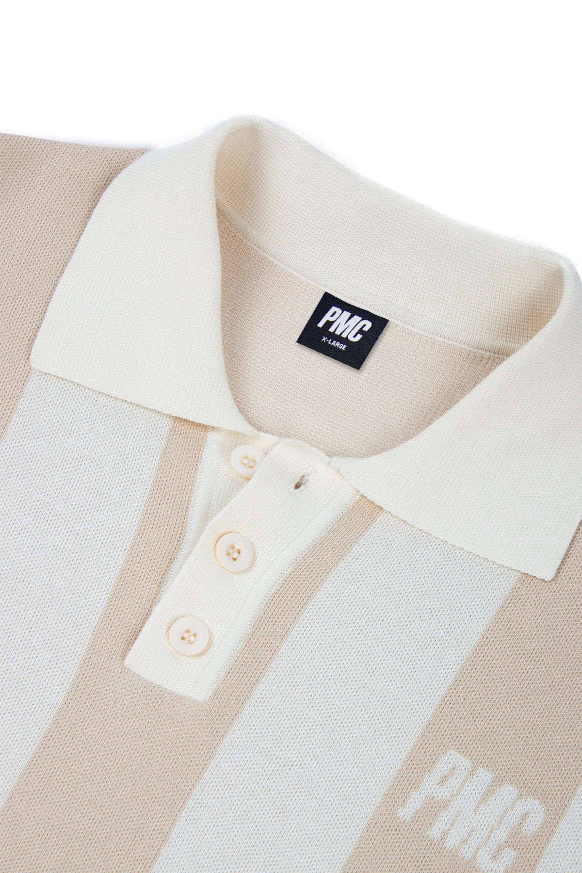 Champ Jacquard Polo Tee Beige