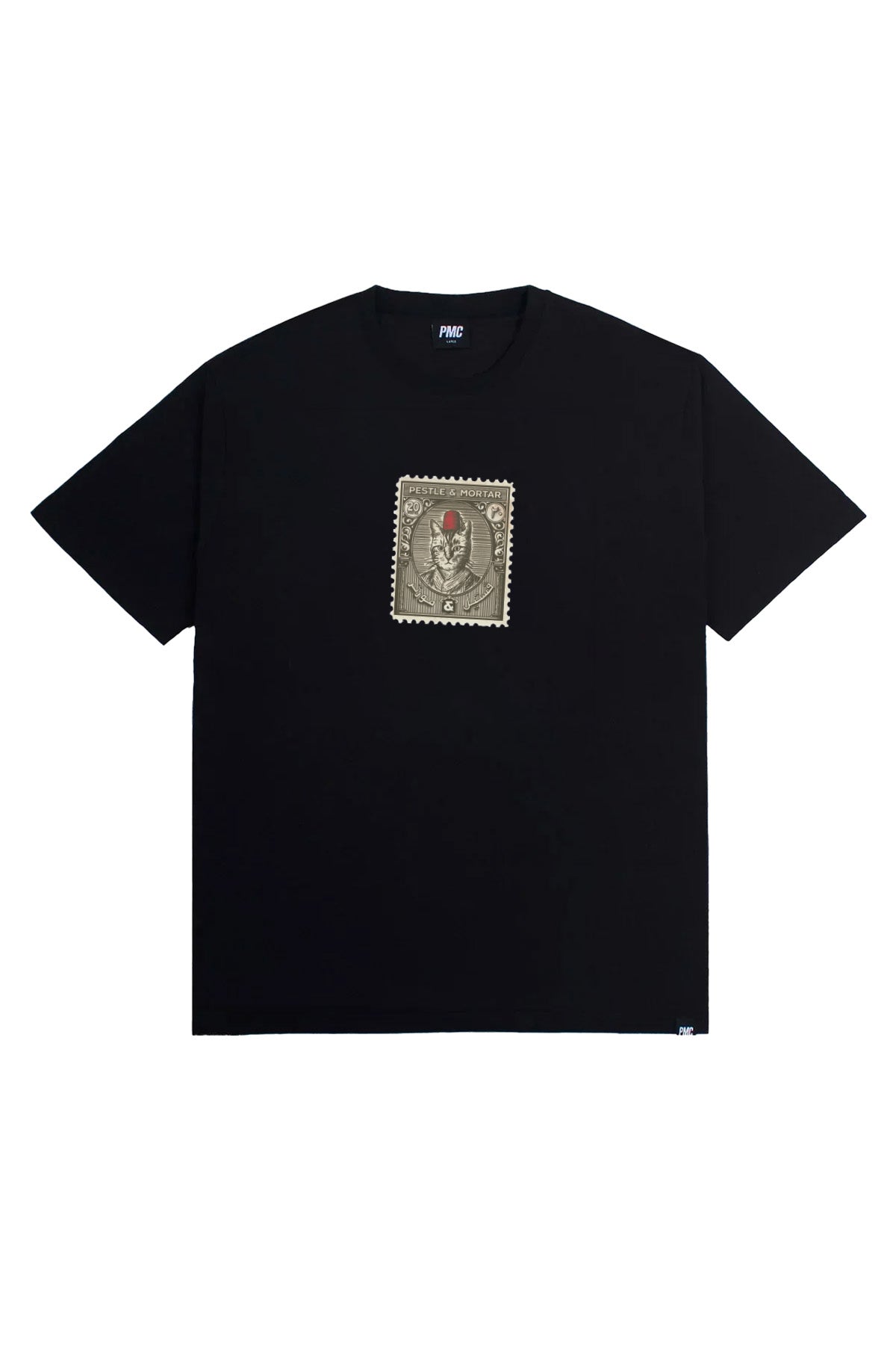 Meowroccan Stamp Tee Black