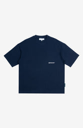 Quintessential Box Tee Navy Blue
