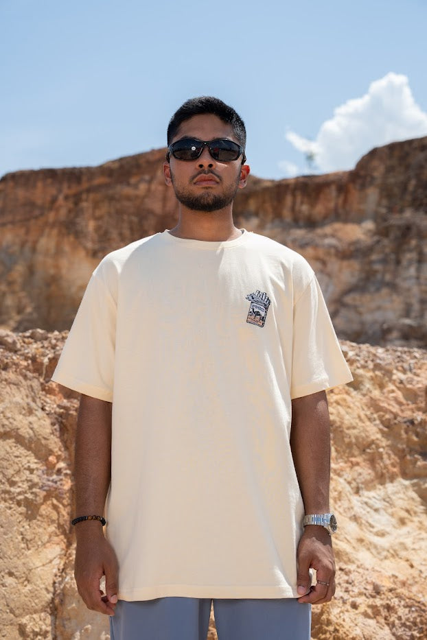Camel Tee Pastel Yellow