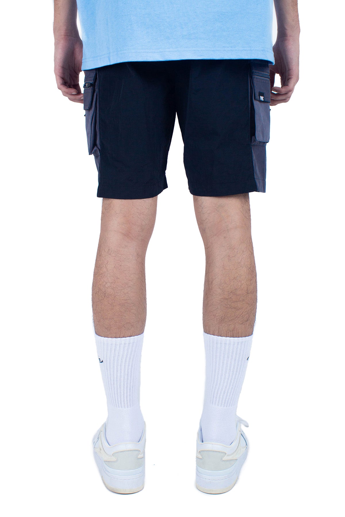 Utility Panel Shorts Black