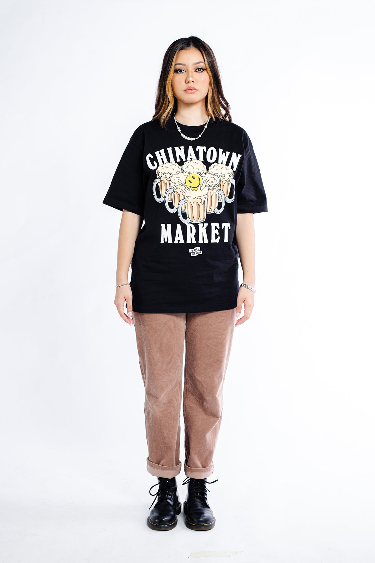 Tarik Pong Tee Black