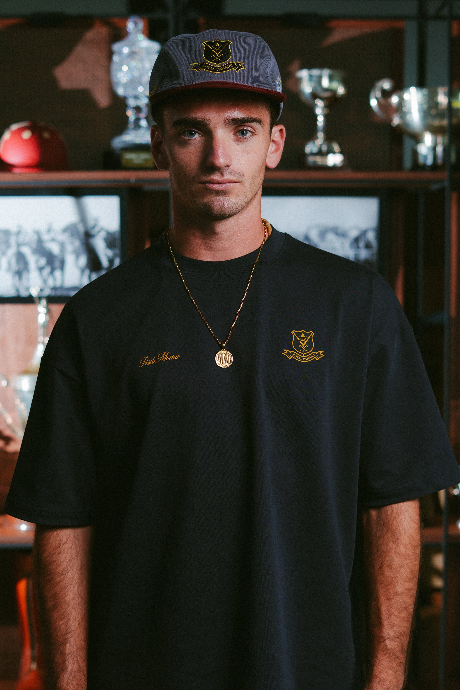 RPPC Monogram Tee Black