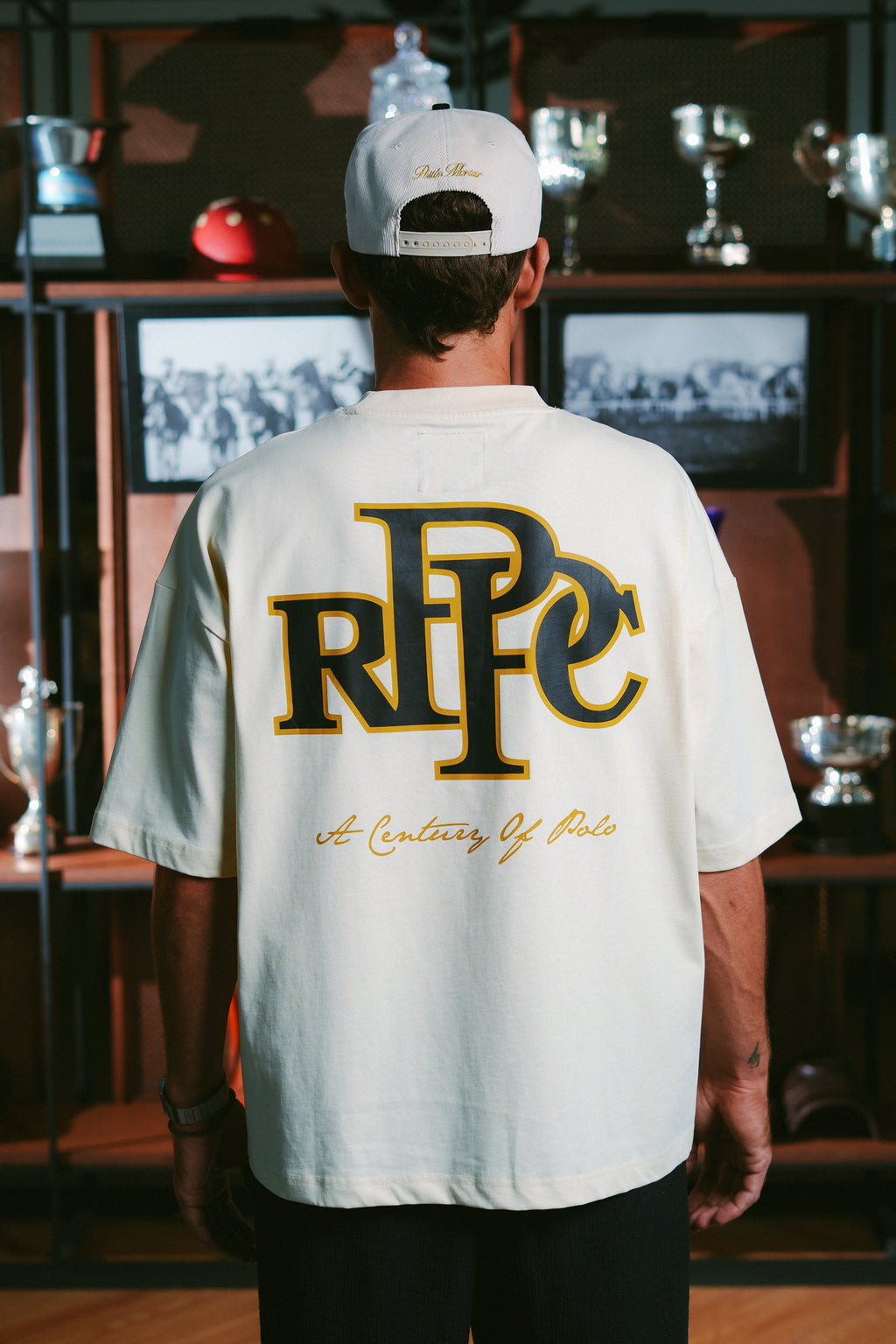 RPPC Monogram Tee Cream
