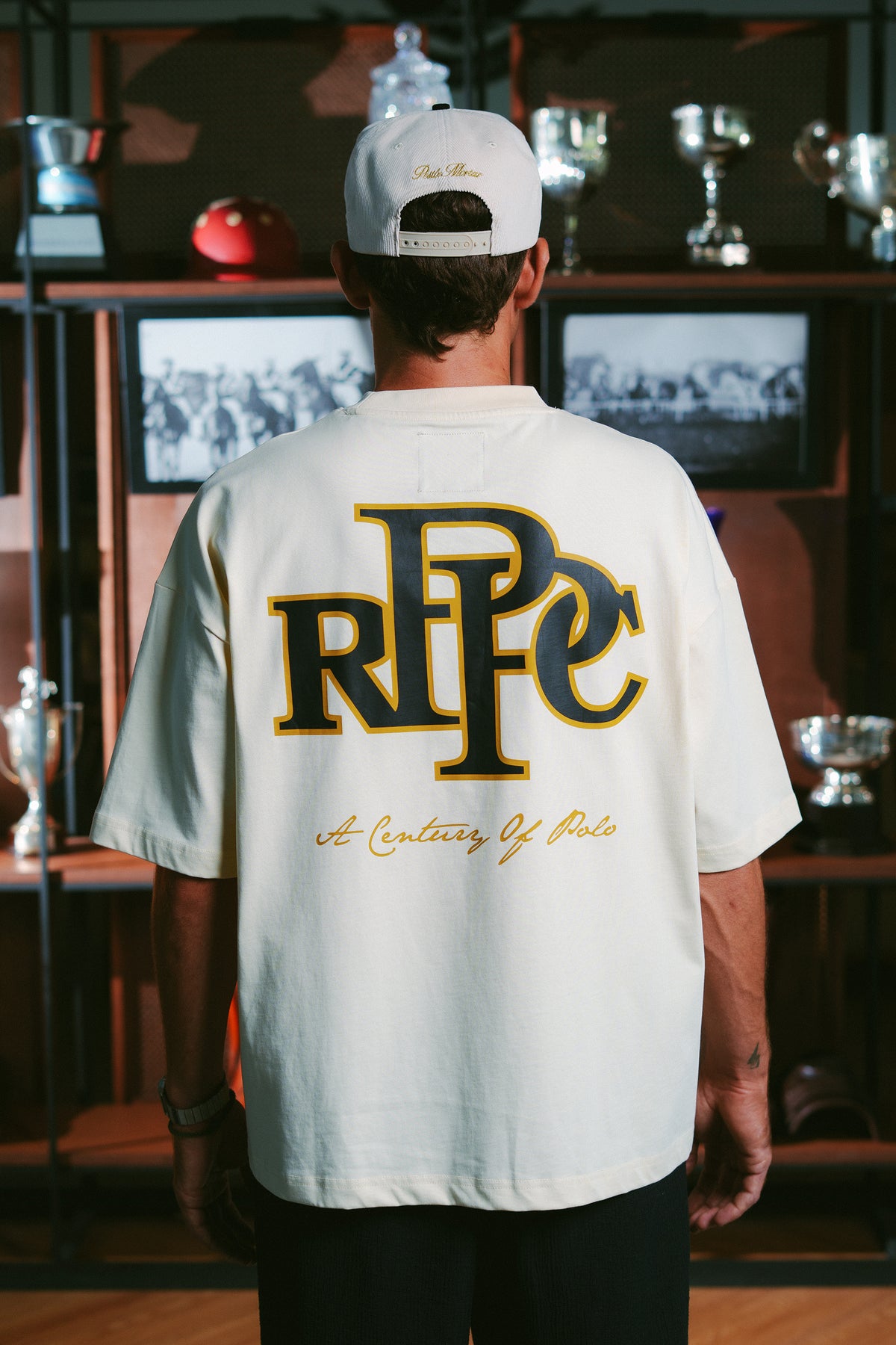 RPPC Monogram Tee Cream