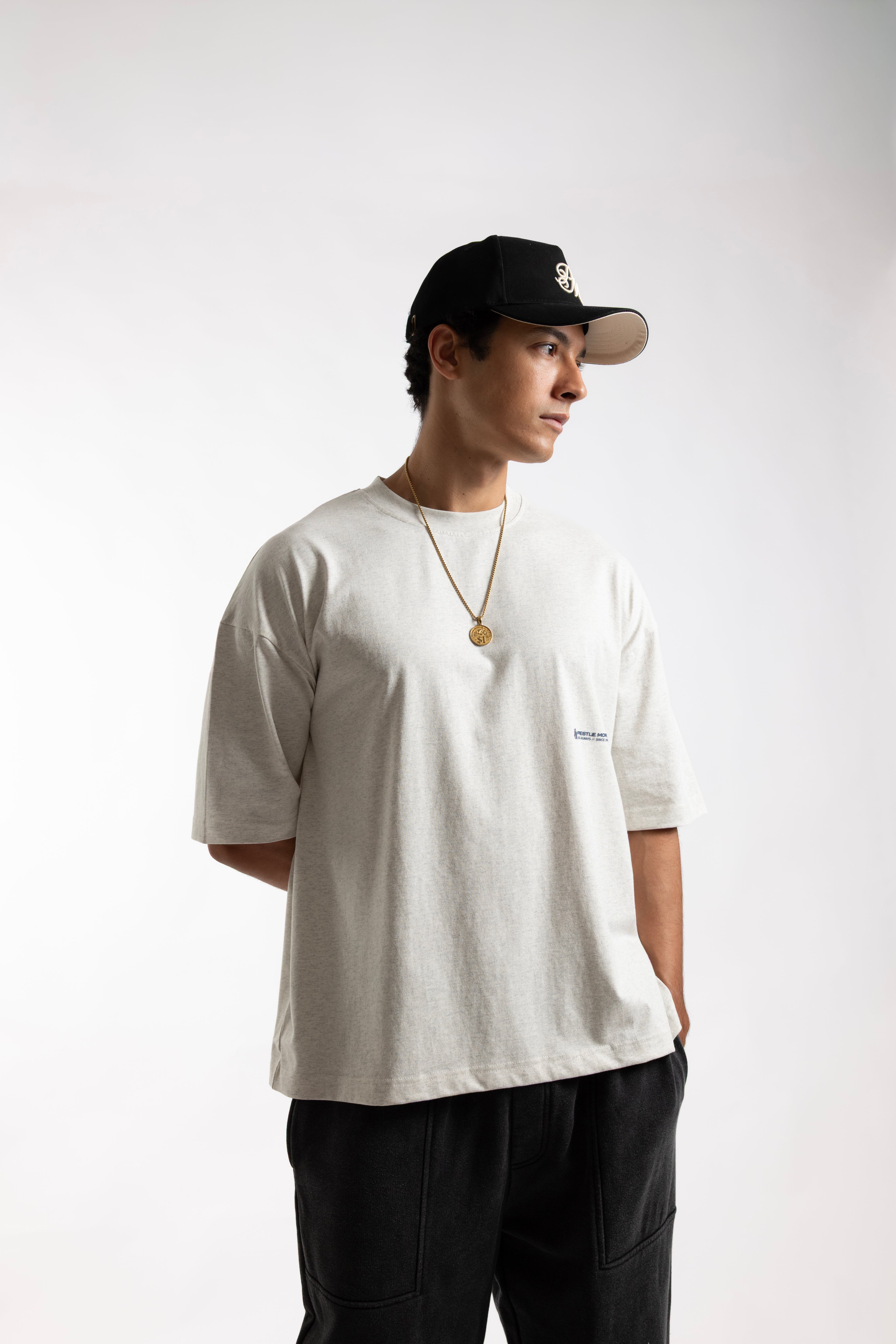 Quintessential Box Tee Heather Grey