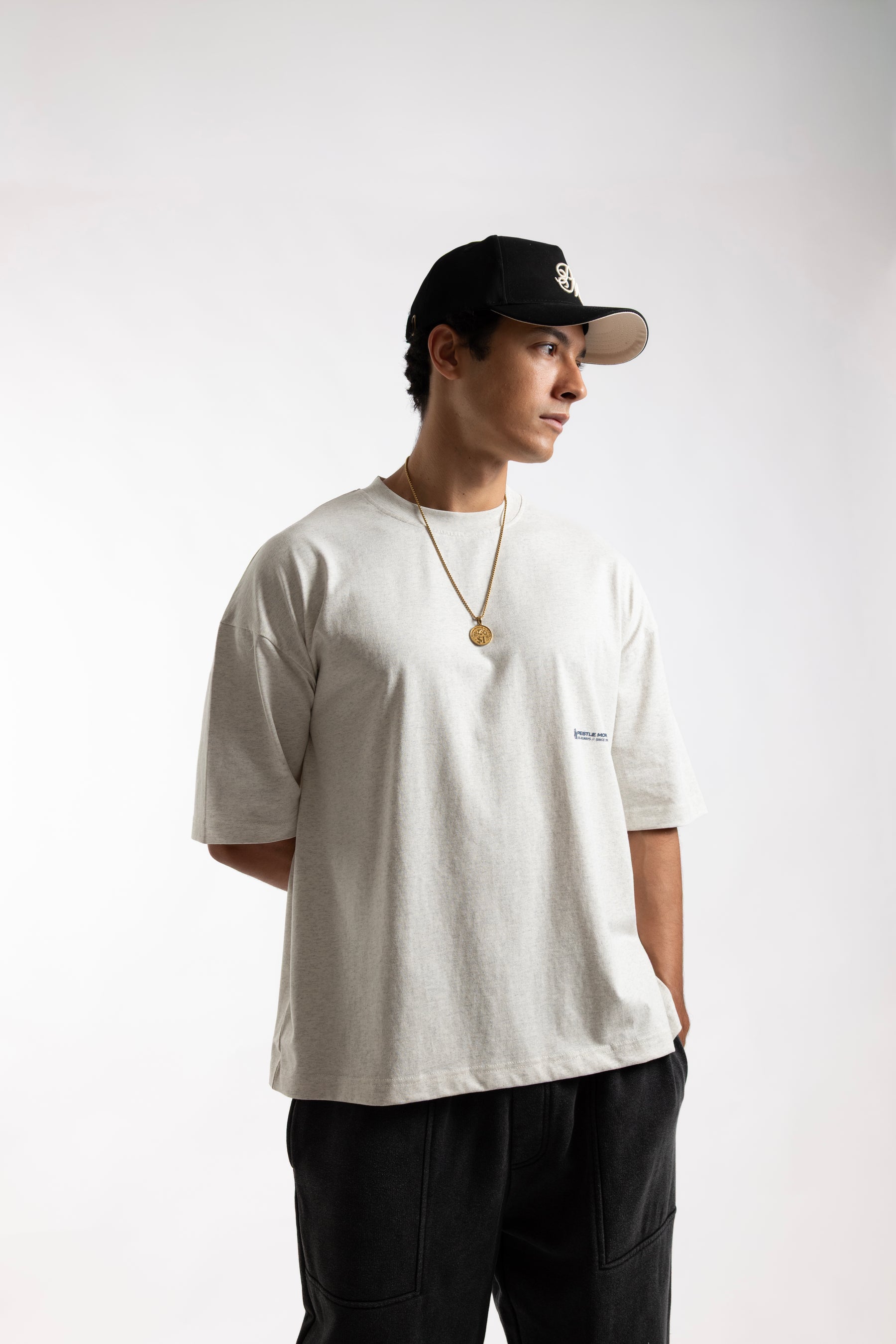 Quintessential Box Tee Heather Grey