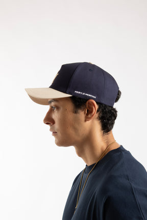 Monogram Cap Navy Blue
