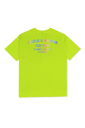 Holographic Flying Mechanic Tee Acid Lime