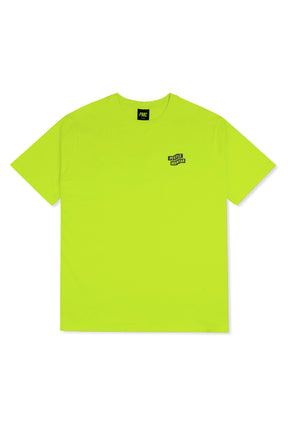 Holographic Flying Mechanic Tee Acid Lime