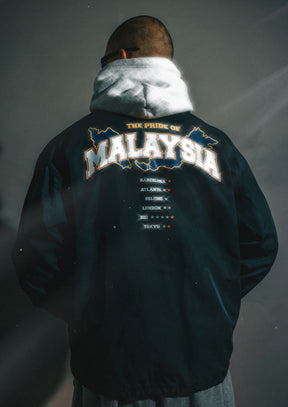 Pride of Malaysia Coaches Jacket Navy Blue