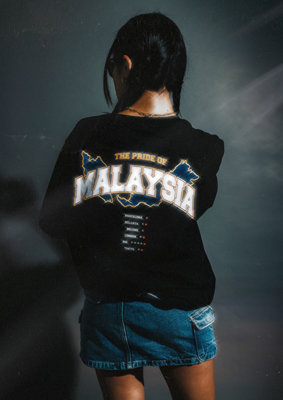 Pride of Malaysia Tee Black