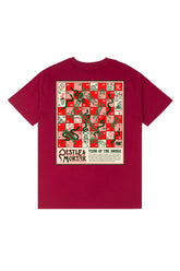 Snake & Ladder Tee Red