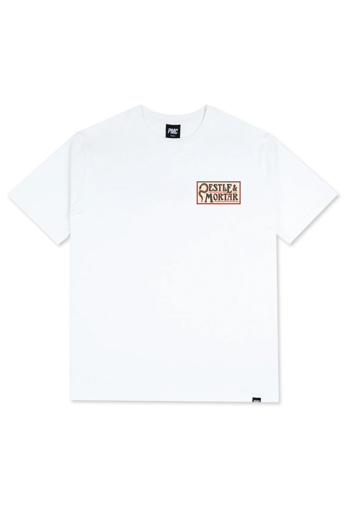 Snake & Ladder Tee White