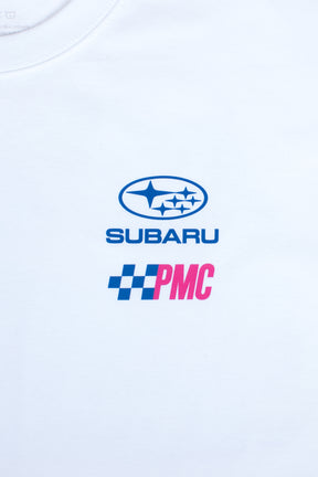 PMC X Subaru BRZ Tee White