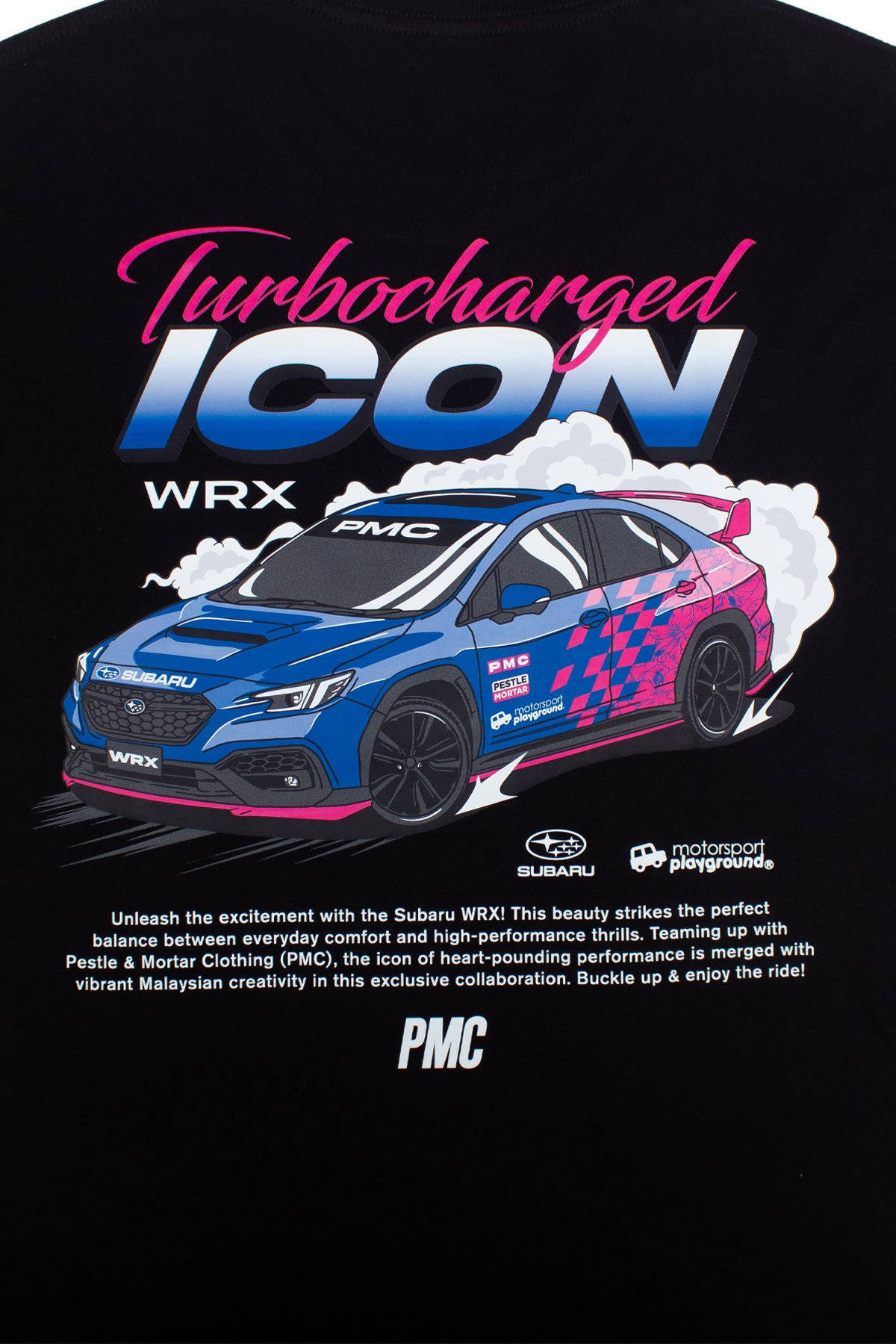 PMC X Subaru WRX Tee Black