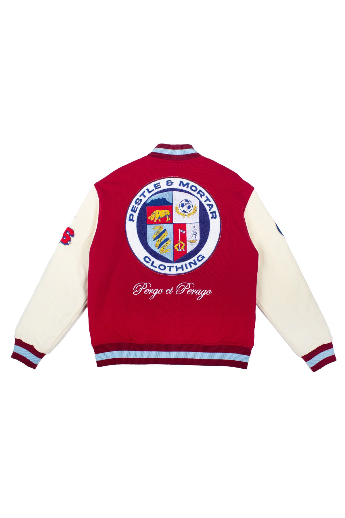 Heritage Varsity Jacket Red