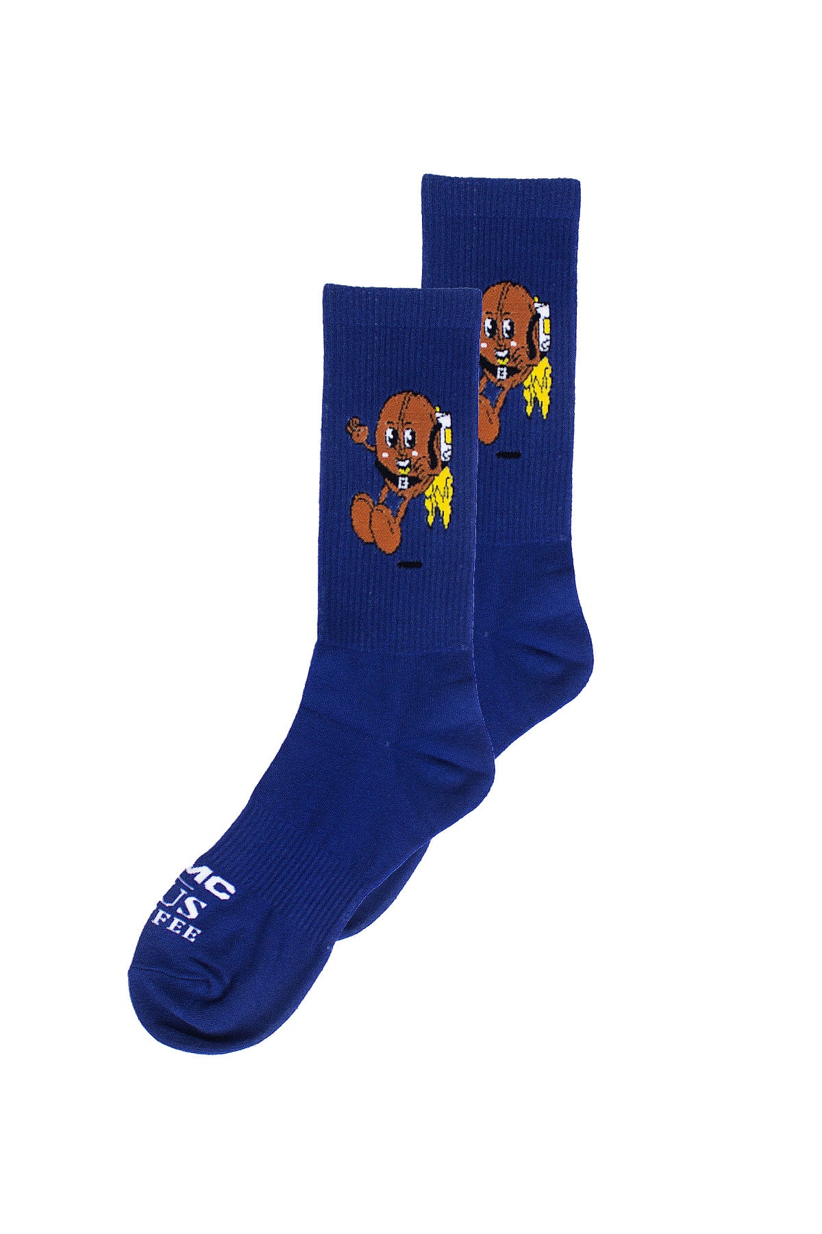 ZUS Coffee X PMC Buddies Socks Blue