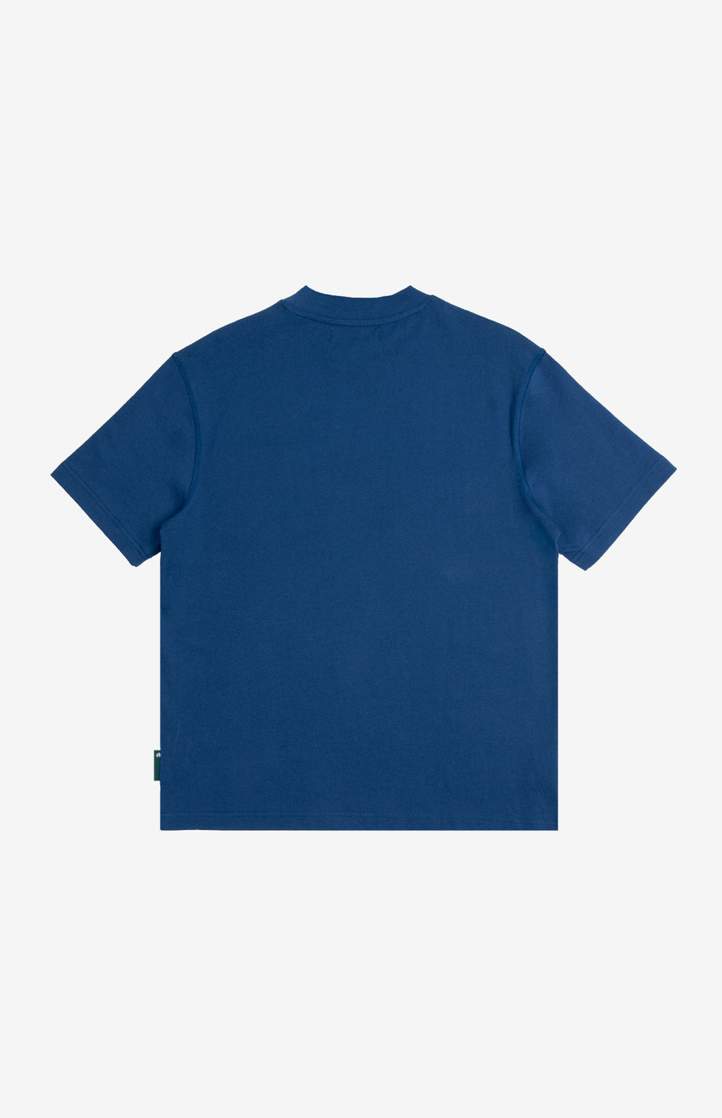 Monogram Logo Pocket Tee Blue