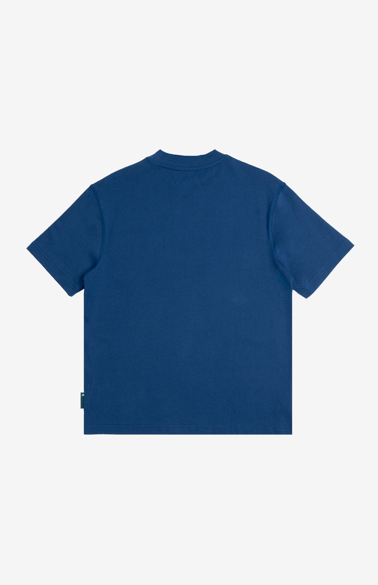 Monogram Logo Pocket Tee Blue