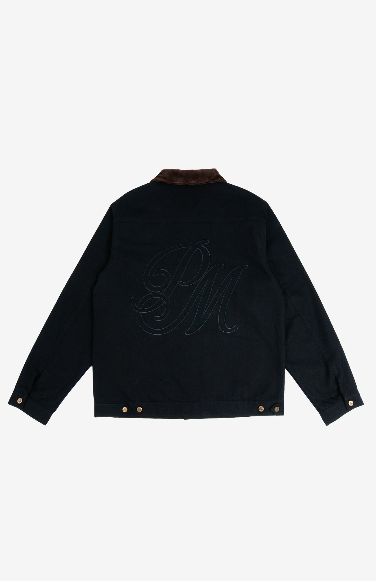Monogram Canvas Work Jacket Black