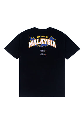 Pride of Malaysia Tee Black