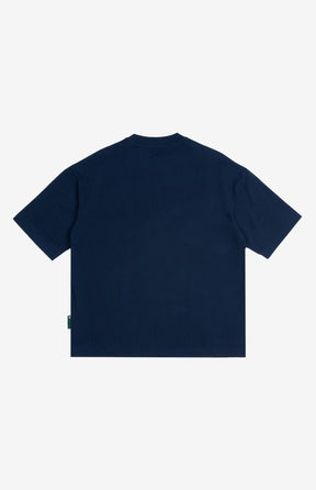 Quintessential Box Tee Navy Blue