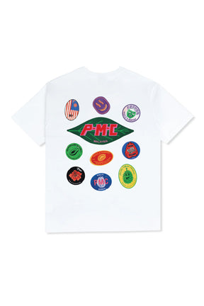 Fruit Stickers Tee White