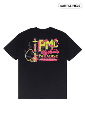 Hookah Paradise Tee Black