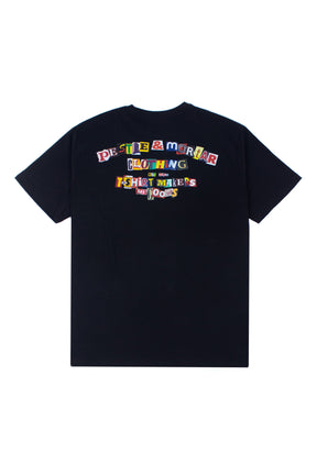 Cutout Flying Mechanic Tee Black