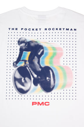 The Pocket Rocketman Tee White