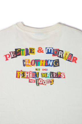 Cutout Flying Mechanic Tee Cream