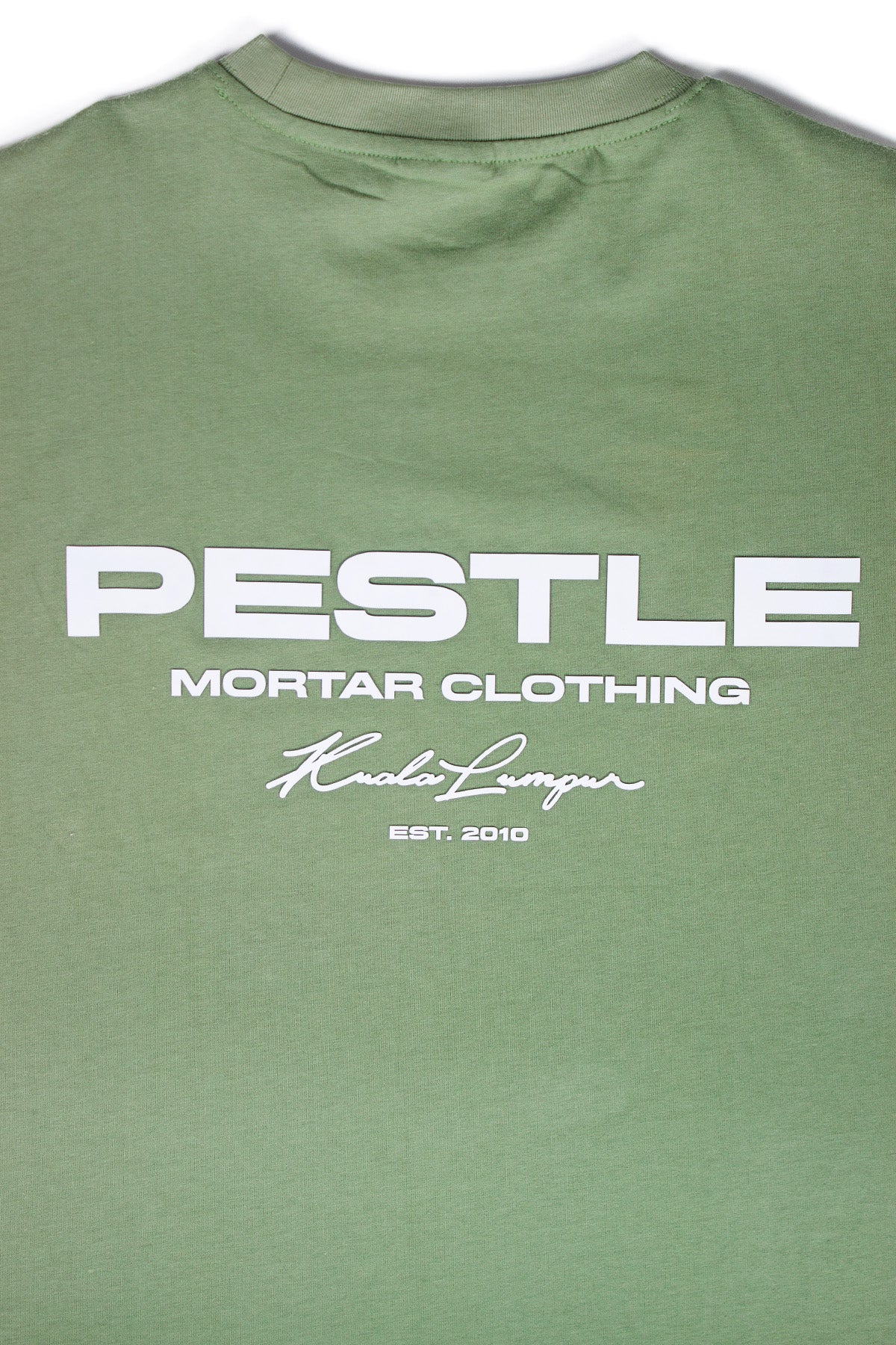 KL Scripted Oversized Tee Green