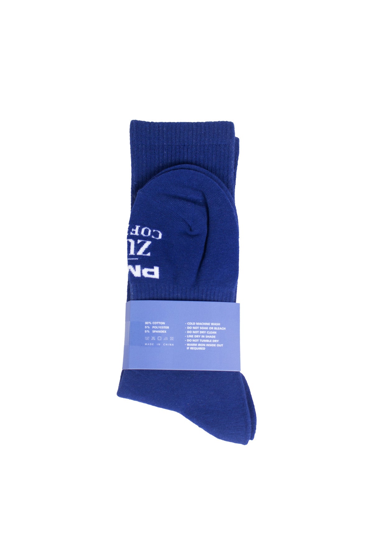 ZUS Coffee X PMC Buddies Socks Blue