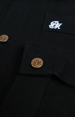 Monogram Canvas Work Jacket Black