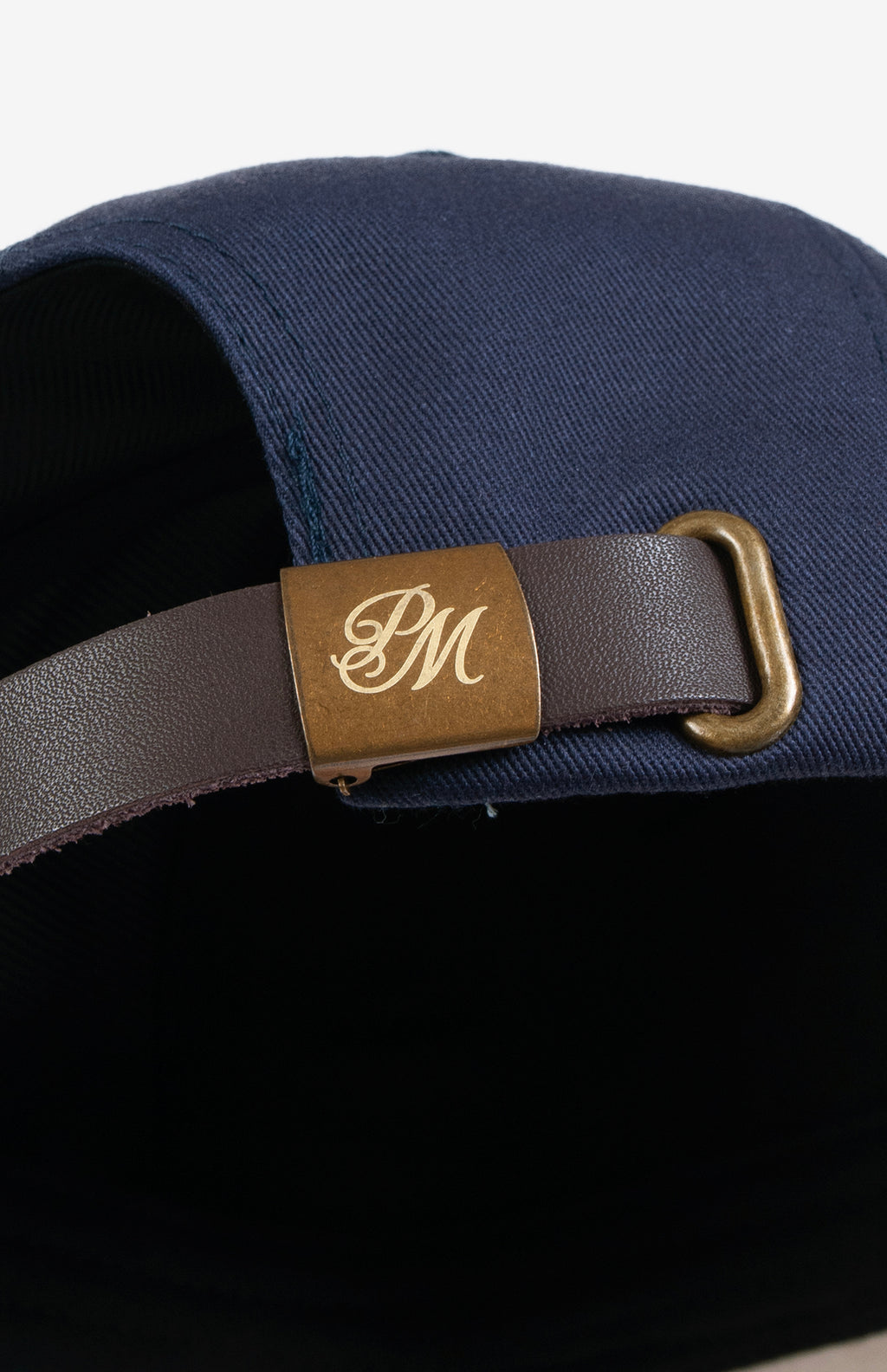 Monogram Cap Navy Blue