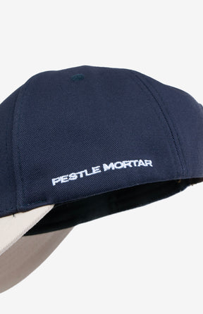 Monogram Cap Navy Blue