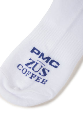 ZUS Coffee X PMC Buddies Socks White