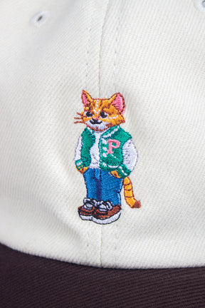 College Cat 2 Toned Cap Cream Brown