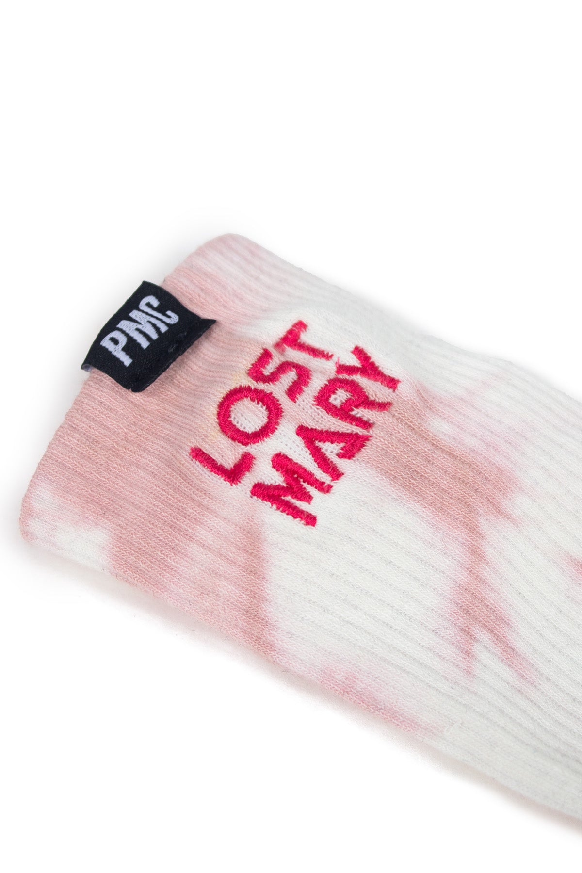 LOST MARY Tie-Dye Socks Pink