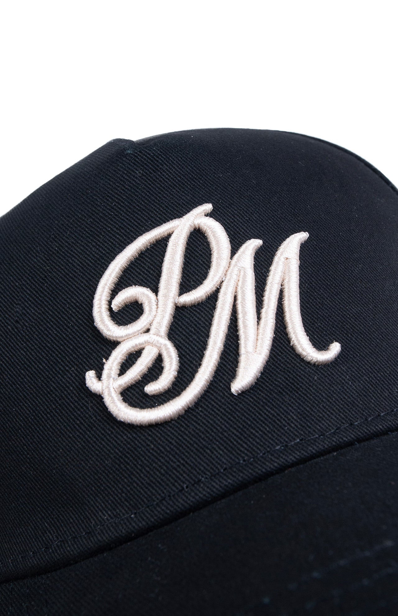 Monogram Cap Black