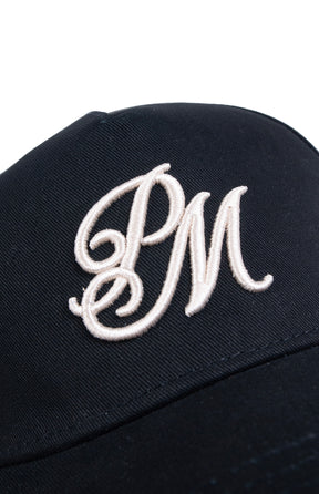 Monogram Cap Black