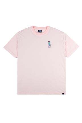 College Cat Tee Pink