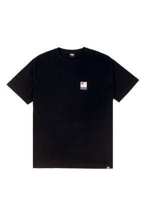 The Torch Pocket Tee Black