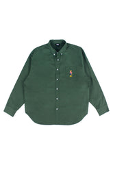 College Cat Classic Shirt Forest Green