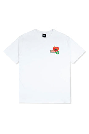 Fruit Stickers Tee White