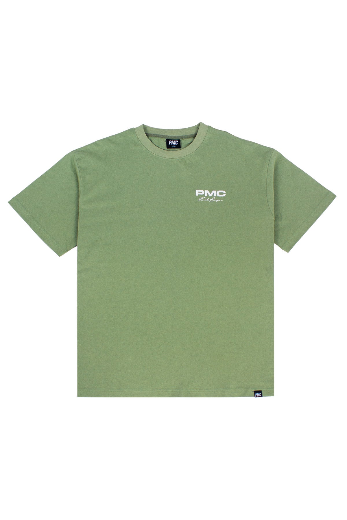 KL Scripted Oversized Tee Green