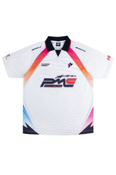 PMC X Evolt Karting Racing Jersey White